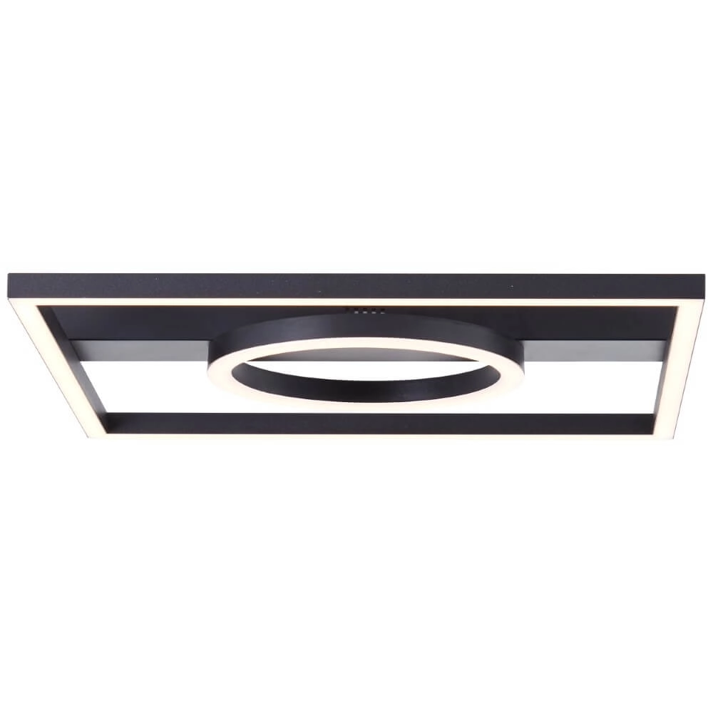 Deckenleuchte Maureen 40 x 40 cm schwarz Brilliant 4004353420108