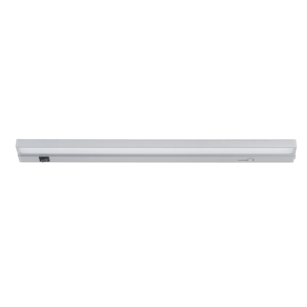 Lampe LED silbergrau 58cm