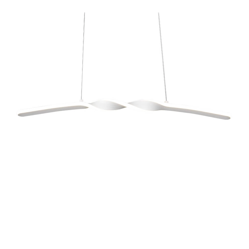 Design-Pendelleuchte Ginko weiß Trio 4017807642438