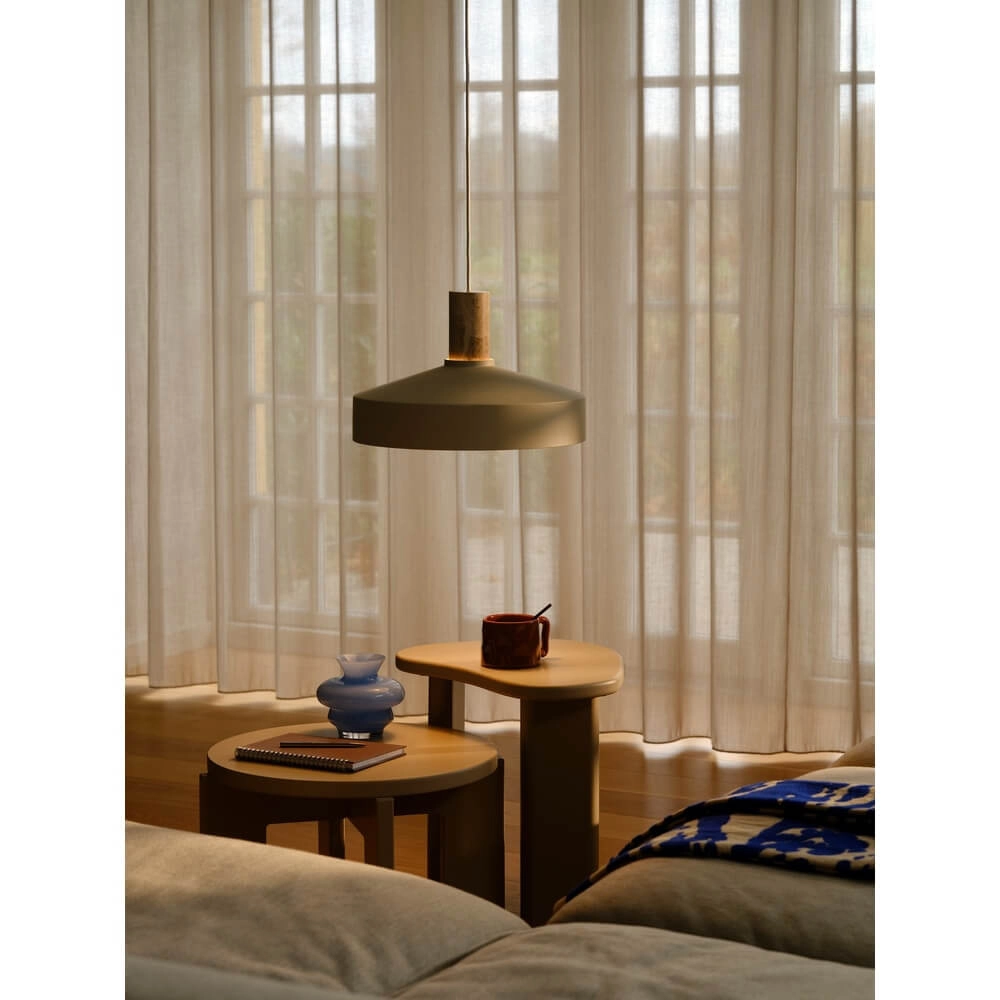 Pendelleuchte Elvas sandbraun Ø 37,5cm Nordlux 5704924024238