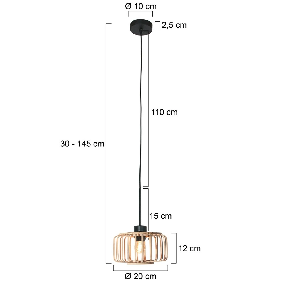 Pendelleuchte Sparkled Light Ø 20cm Steinhauer 8712746182699