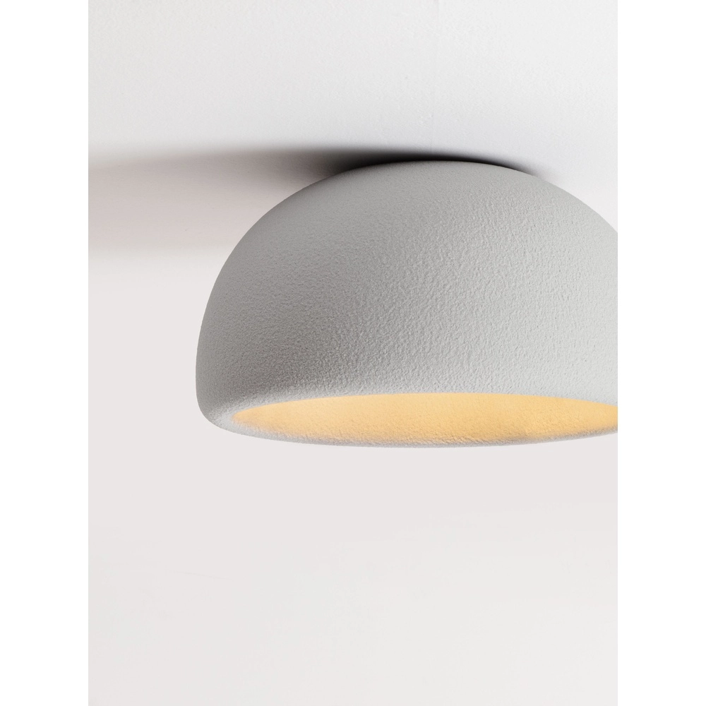 Moderne Deckenlampe Davo grauer Ø 43 cm Lyora 5212017495723