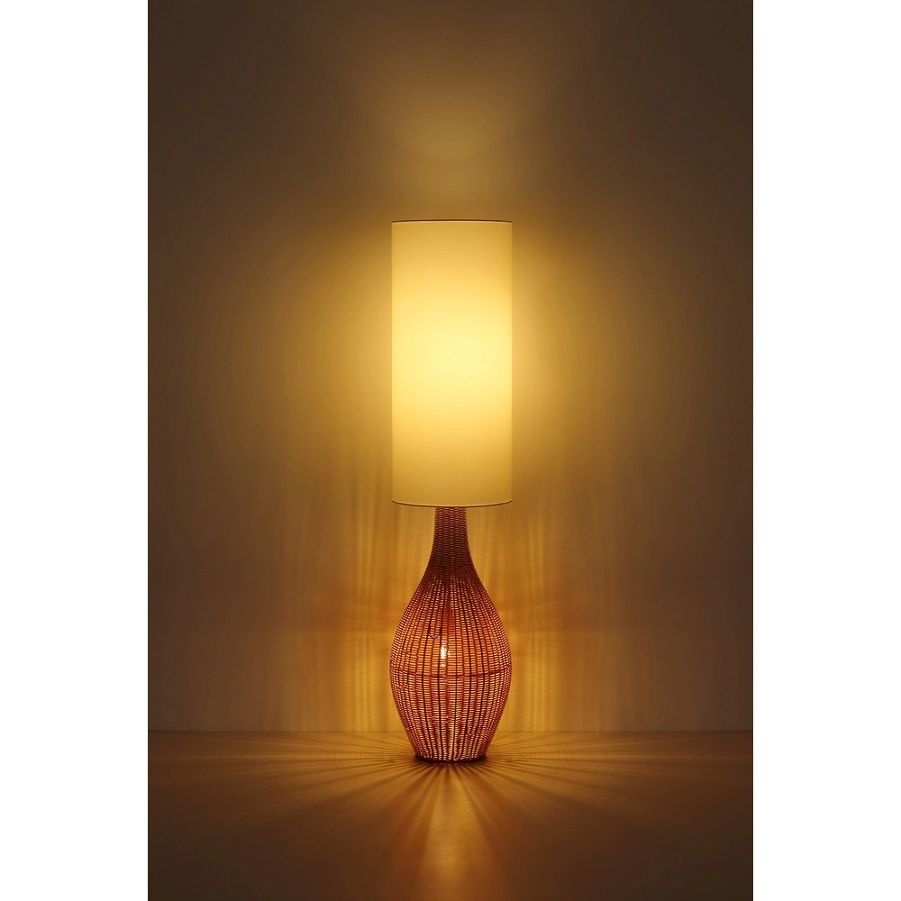 Skandinavische Stehlampe Anko Rattan Globo 9007371507993