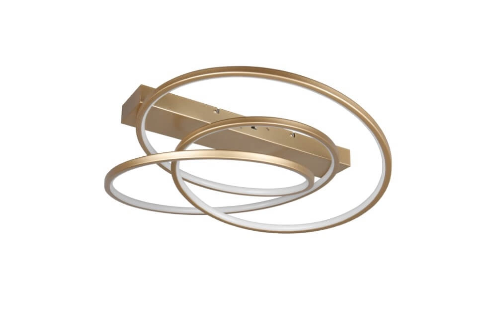 Schlafzimmer-Deckenlampe Darvin Gold - 65 cm Trio 4017807616101