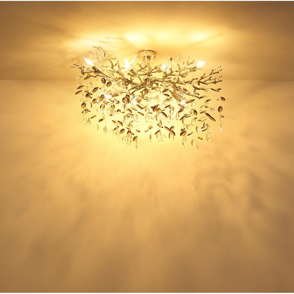 Deckenlampe Queena Silbergrau Globo 9007371533657