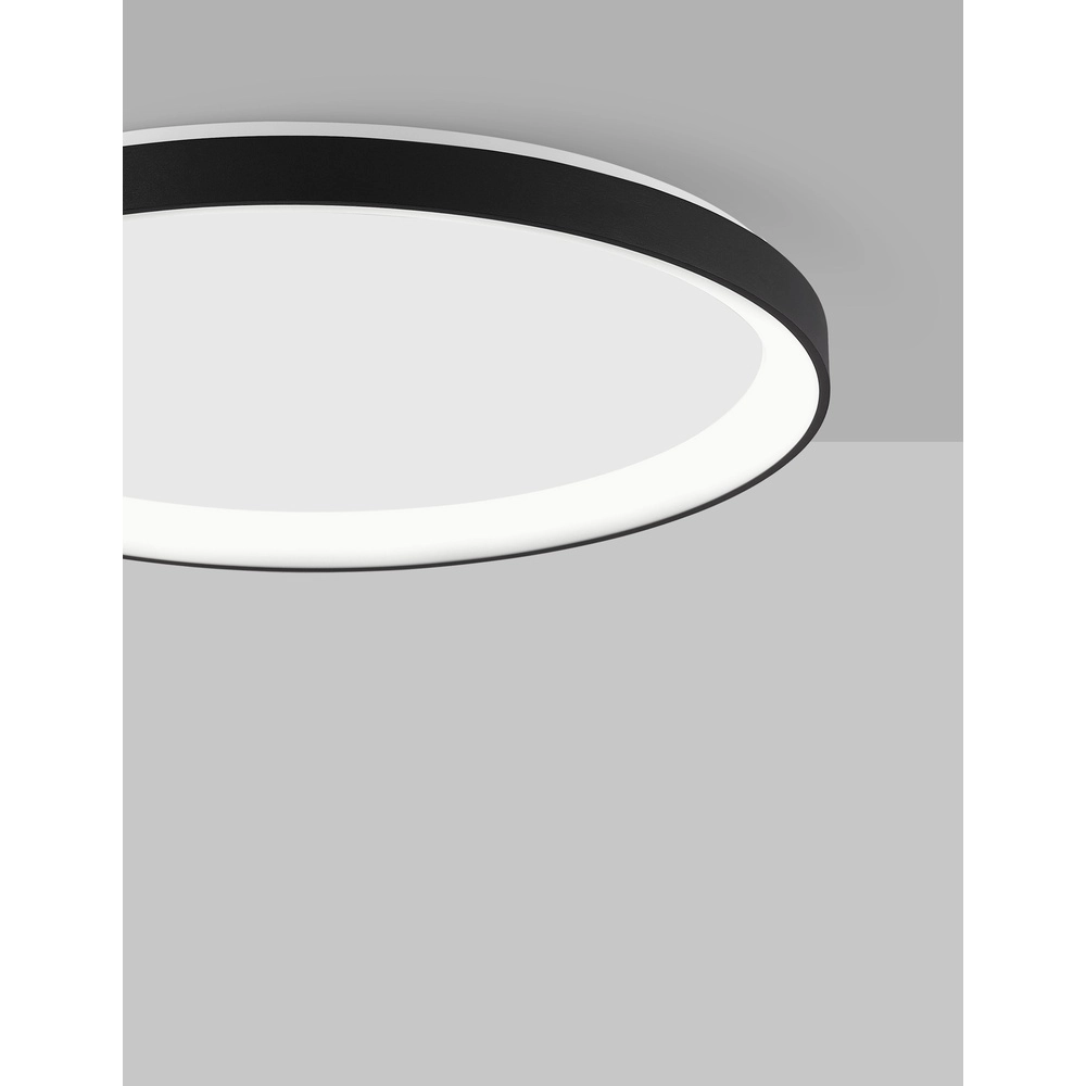 Design-Deckenleuchte Pertino Ø 48cm schwarz Lyora 5212017445995