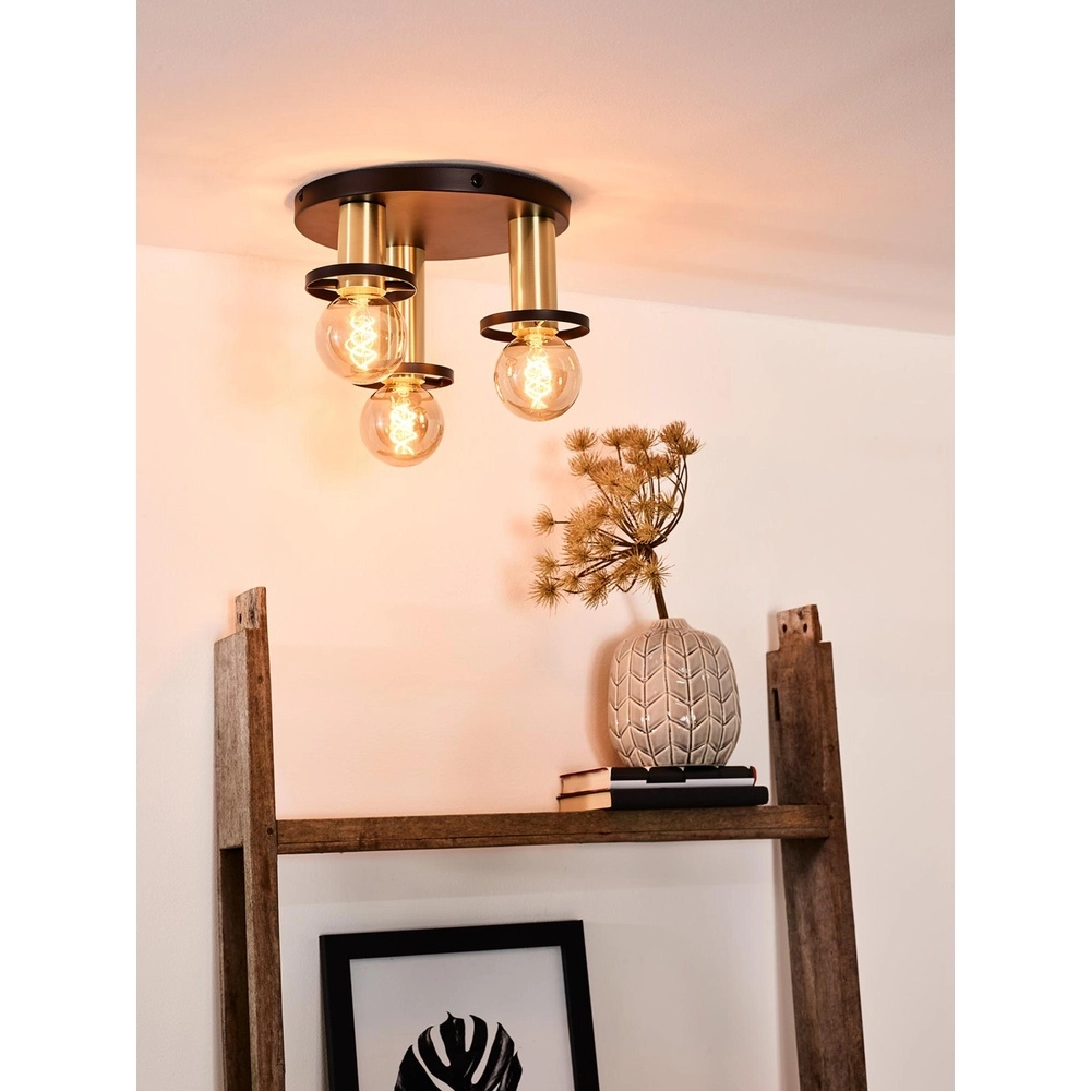 Design-Deckenlampe Anaka 3-Licht Ø 30cm Lucide 5411212451064