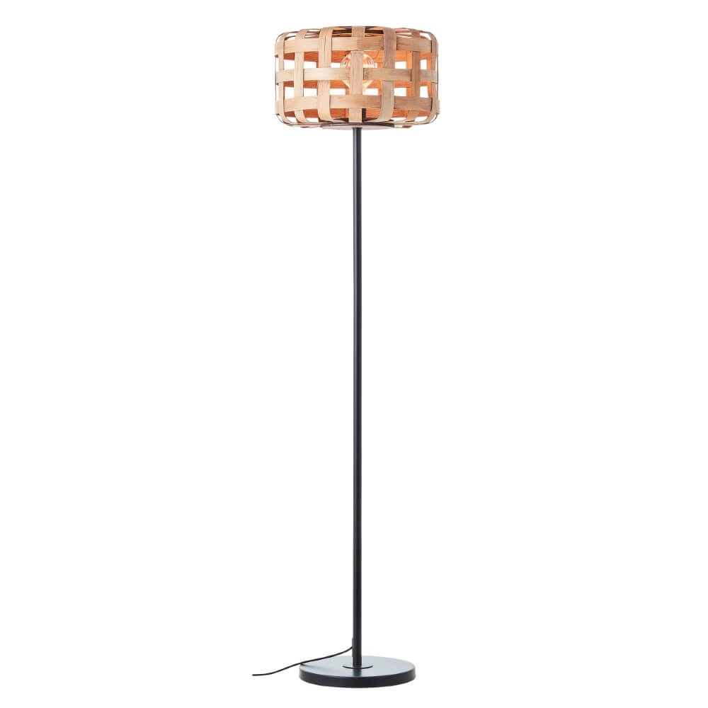 Stehlampe aus Rattan Woodline Brilliant 4004353411632