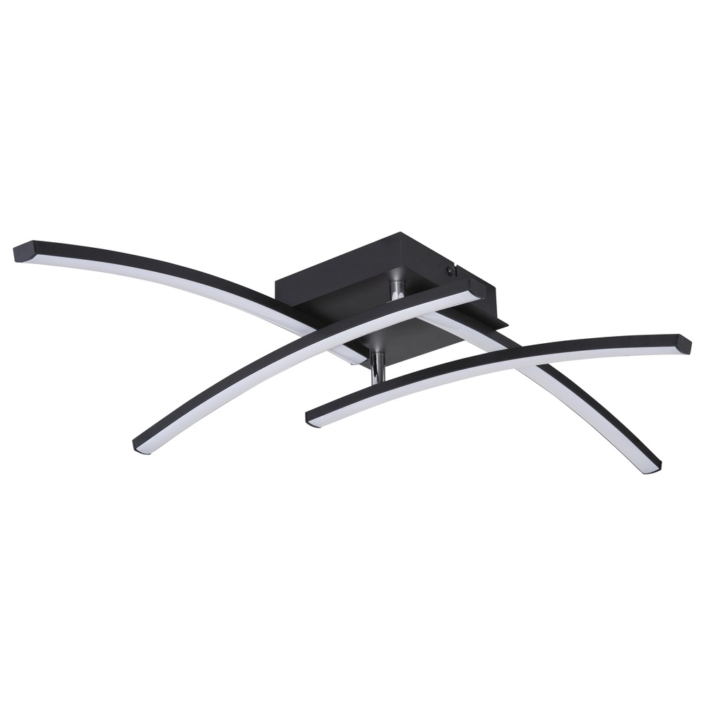 Schwarze Deckenlampe Tansy I Design Schwarz Globo 9007371404605