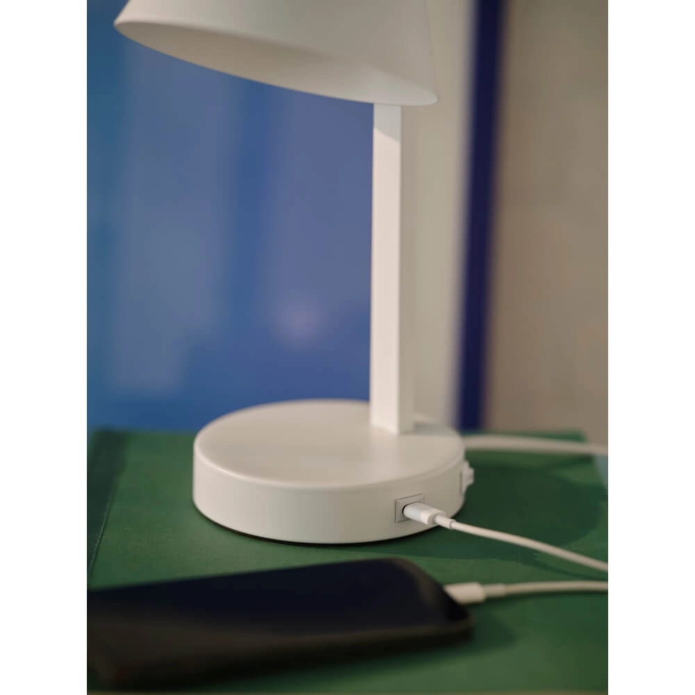 Tischlampe Wilmer weiß Nordlux 5704924024467