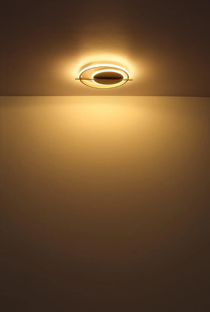 Goldene Deckenlampe Reball runden Globo 9007371438792