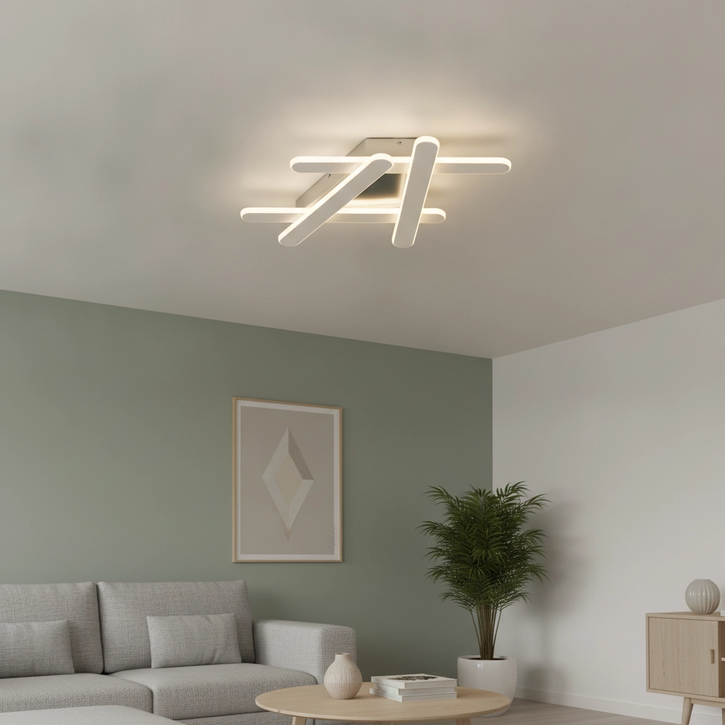 Design-Deckenleuchte Willow M schwarz