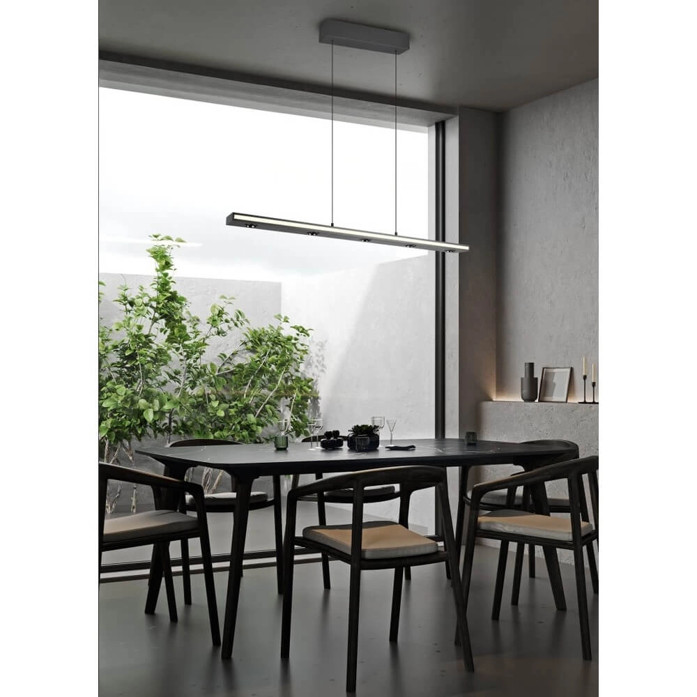 Design-Pendelleuchte Graham schwarz Trio 4017807642919