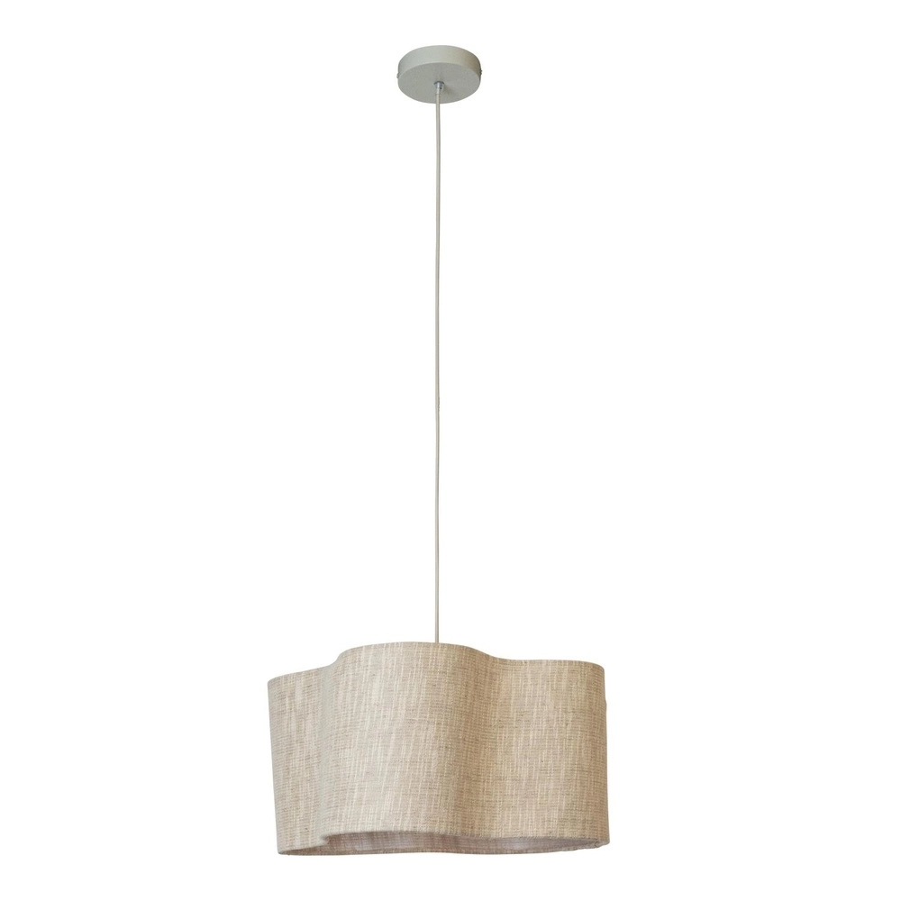 Organische Pendellampe Chantal Beige