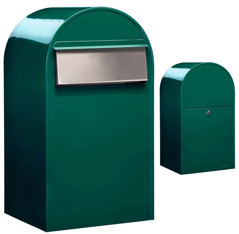 Briefkasten Grande B 6005 i Dunkelgrün