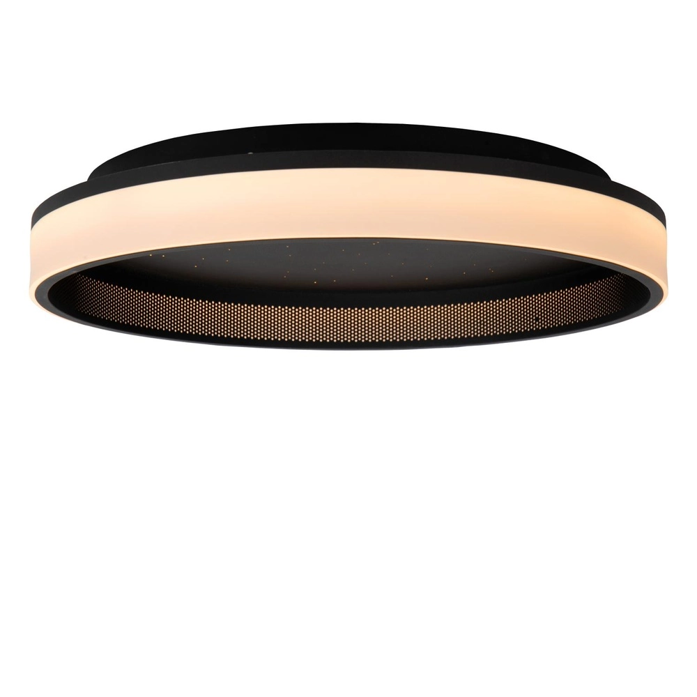 Design-Deckenlicht Estreja Ø 40cm schwarz Lucide 5411212712806