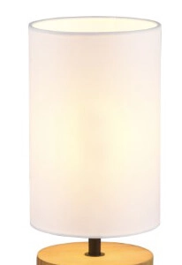 Design-Tischlampe Woody mit Holz Trio 4017807523782