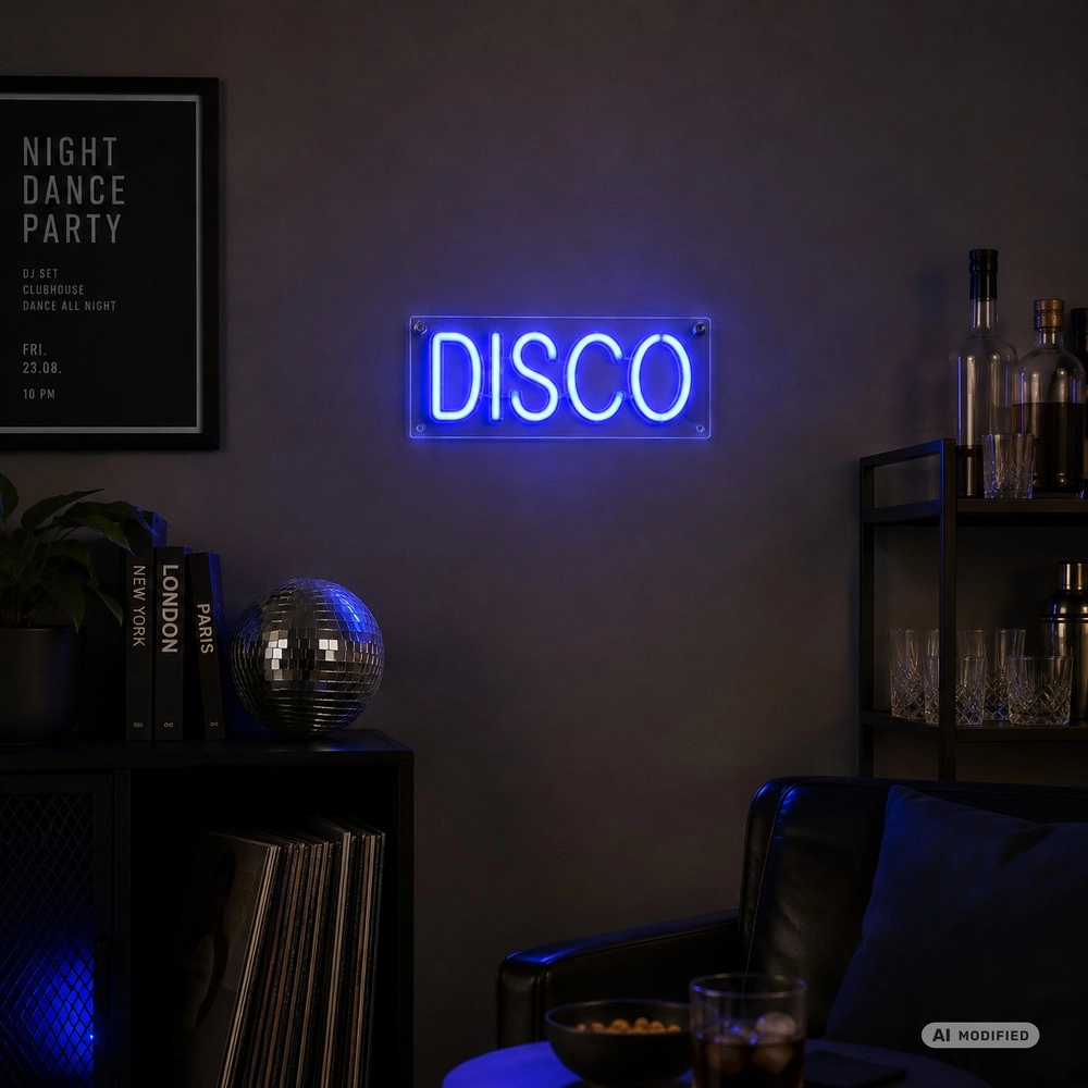 Neon-Wandlampe Neon-Tales "Disco" Brilliant 4004353477867