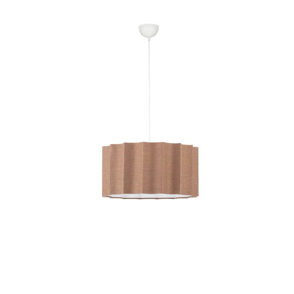 Design-Pendellampe Alve Kaffeebraun Ø 45 cm Lyora 5212017493651