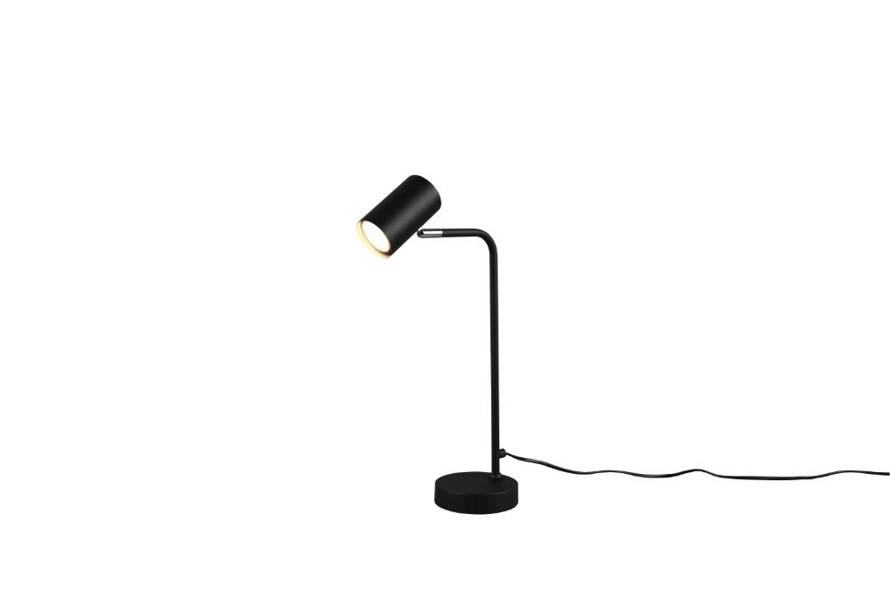 Schwarze Schreibtischlampe Marley Trio 4017807488739