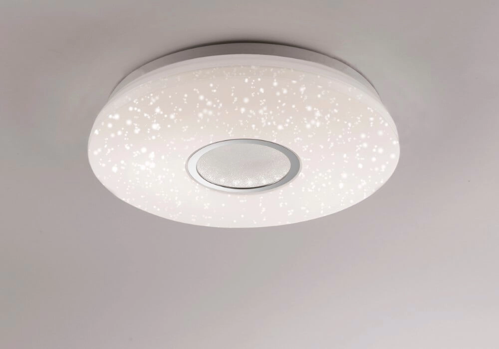 Deckenleuchte Jonas 42 cm – Sterneffektweiß 3000–5000 K Just Light 4043689940737