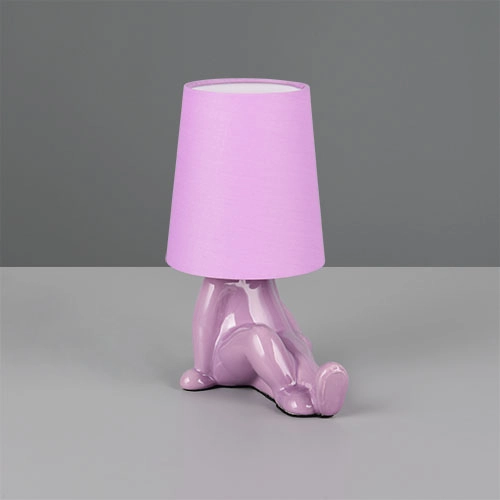 Tischlampe Huma Lila Trio 4017807682564