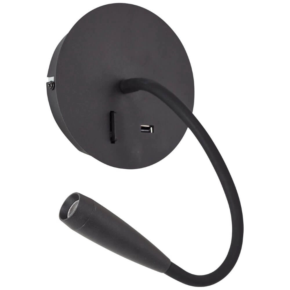 Flexible Wandleuchte Jutta Schwarz Brilliant 4004353425820