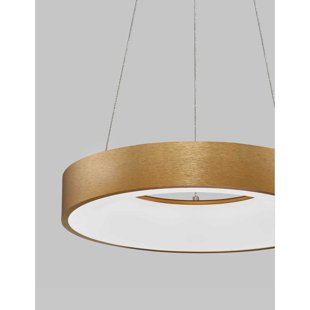 Pendelleuchte Rando Thin gold Ø 38cm Lyora 5212017420169