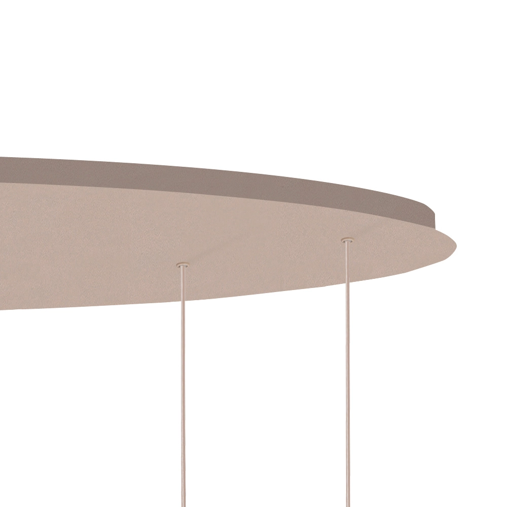 Esstisch-Pendellampe Marrone 7L – oval – Sand Highlight 8718379052118
