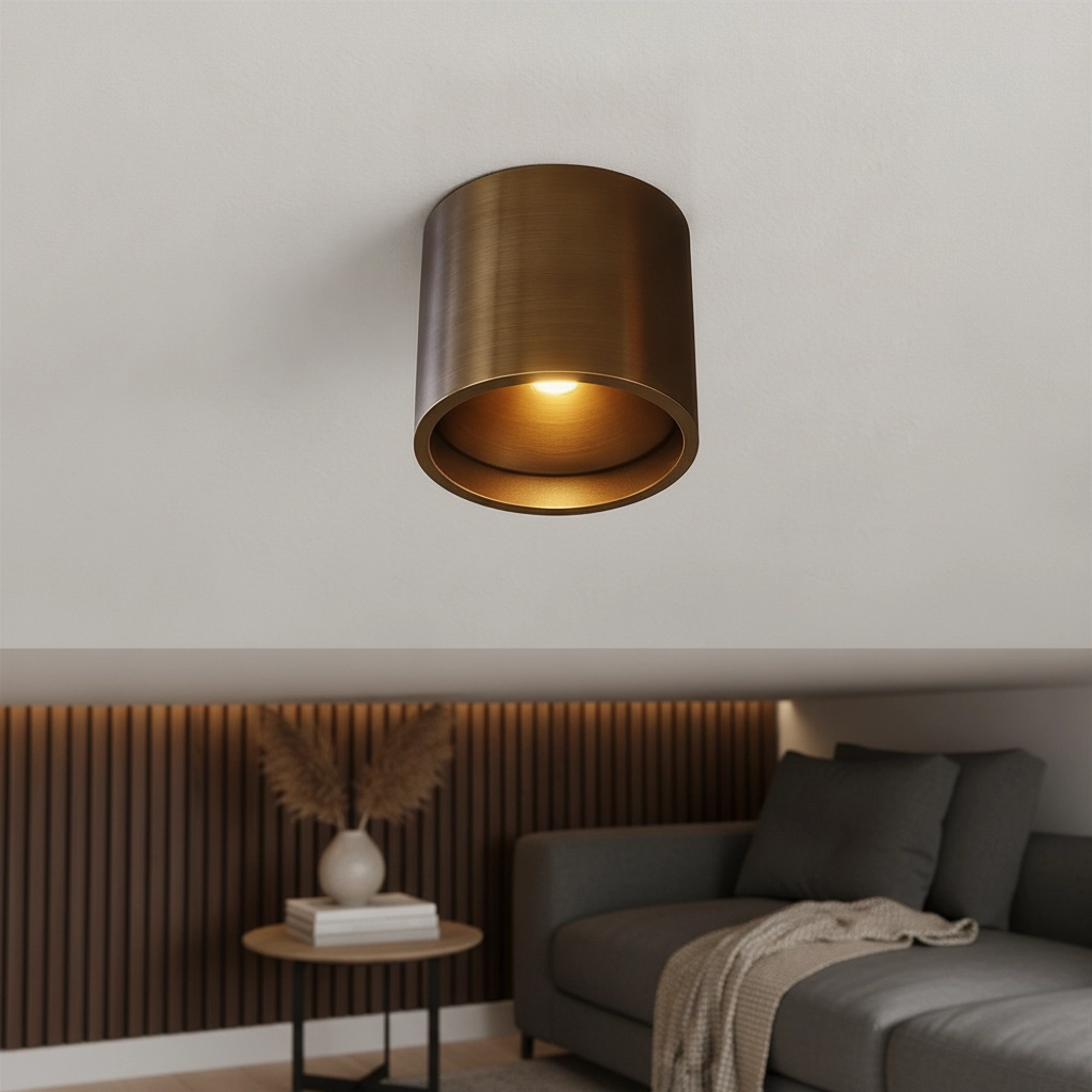 LED-Deckenstrahler Orleans Dunkle Antikbronze dunkel bis warm