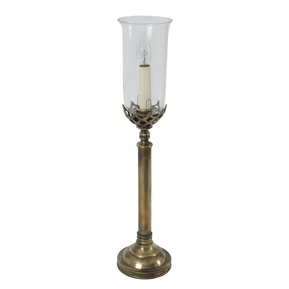Kerzenhalter aus Messing Gothic