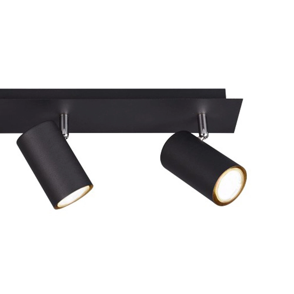 Strahler Marley 3-leichter mattes schwarz Trio 4017807408652