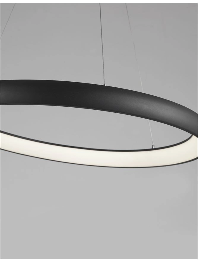 Design-Pendelleuchte Albi schwarz Ø 81cm Lyora 5212017416865