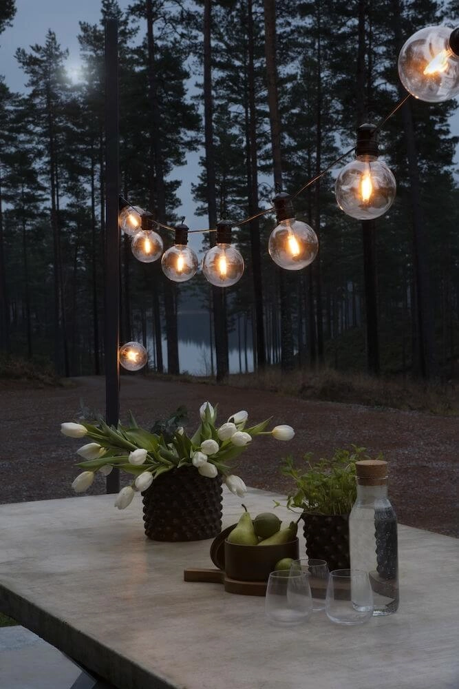 Partylight Globuskugeln 4,5m KonstSmide 7318302393861