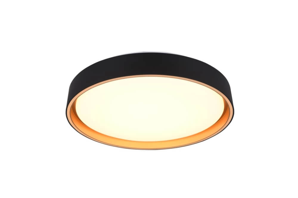 Deckenlampe Felis schwarz mit gold
