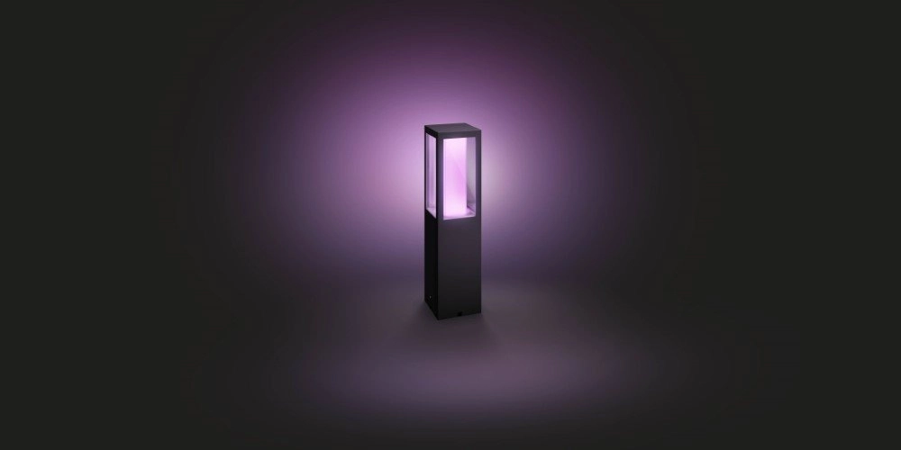 Sockel-Außenleuchte Hue Impress 40cm - 24 Volt - Schwarz Philips 8718696170526