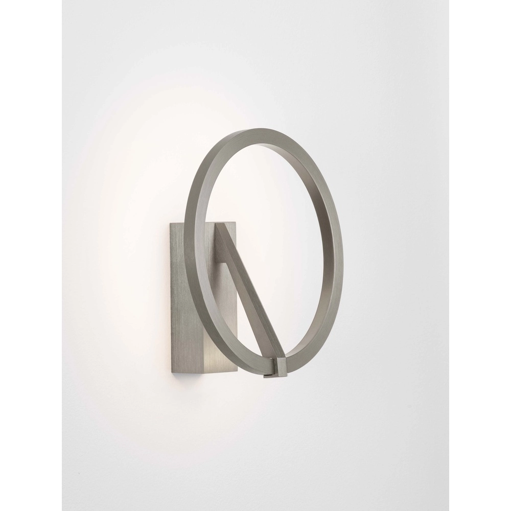 Design-Wandleuchte Tilia Nickel