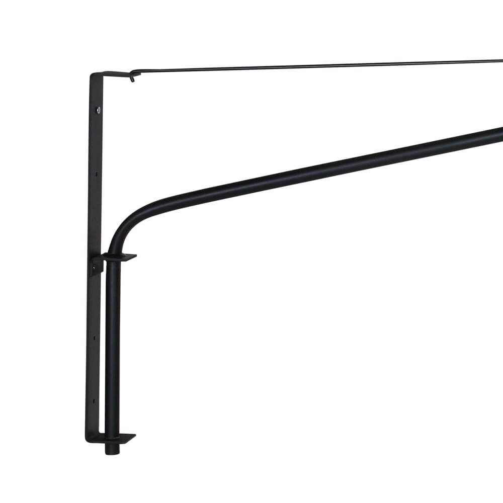Wandleuchte Elegant Classy schwarz mit Bambus Steinhauer 8712746171983