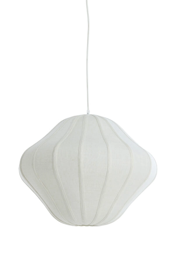 Weiße Pendelleuchte Sukau Ø 50cm Light & Living 8717807763749