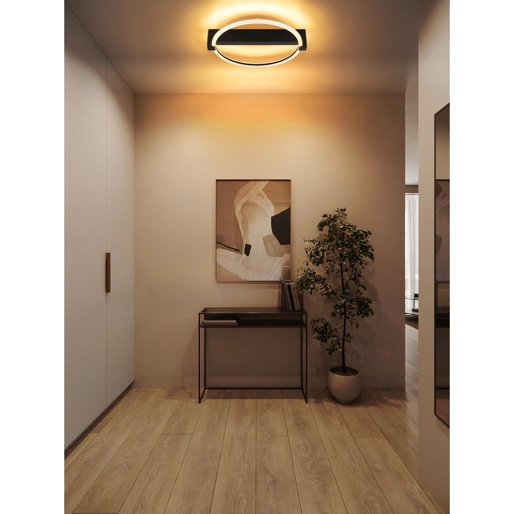 Deckenlampe Fletcher Schwarzes Design Globo 9007371583287