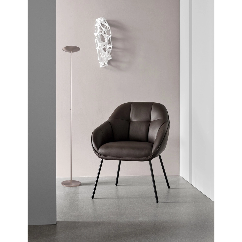 Design-Stehlampe Scala nickel Ø 25 cm Masterlight 8718121297347