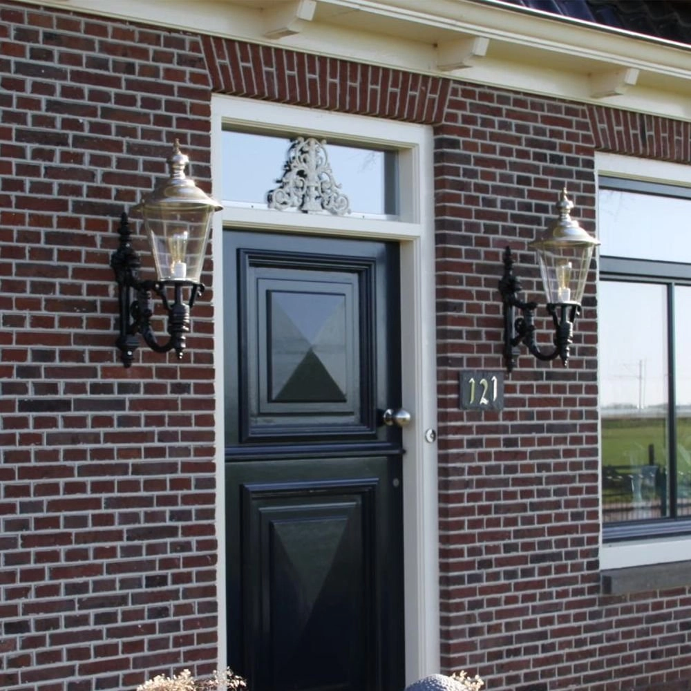 Nostalgische Wandleuchte Odense schwarz KS 8714732128544