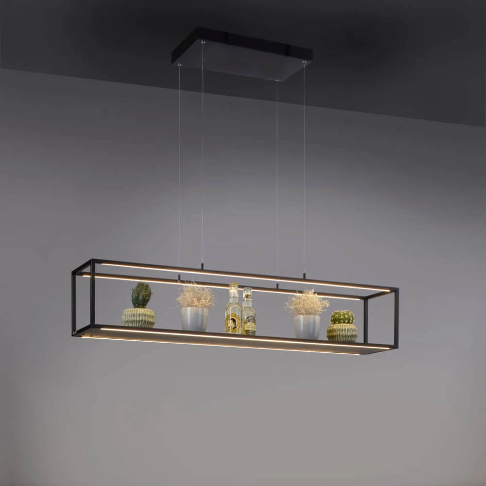 Design-Hängelampe Conni rechteckig Paul Neuhaus 4012248360996