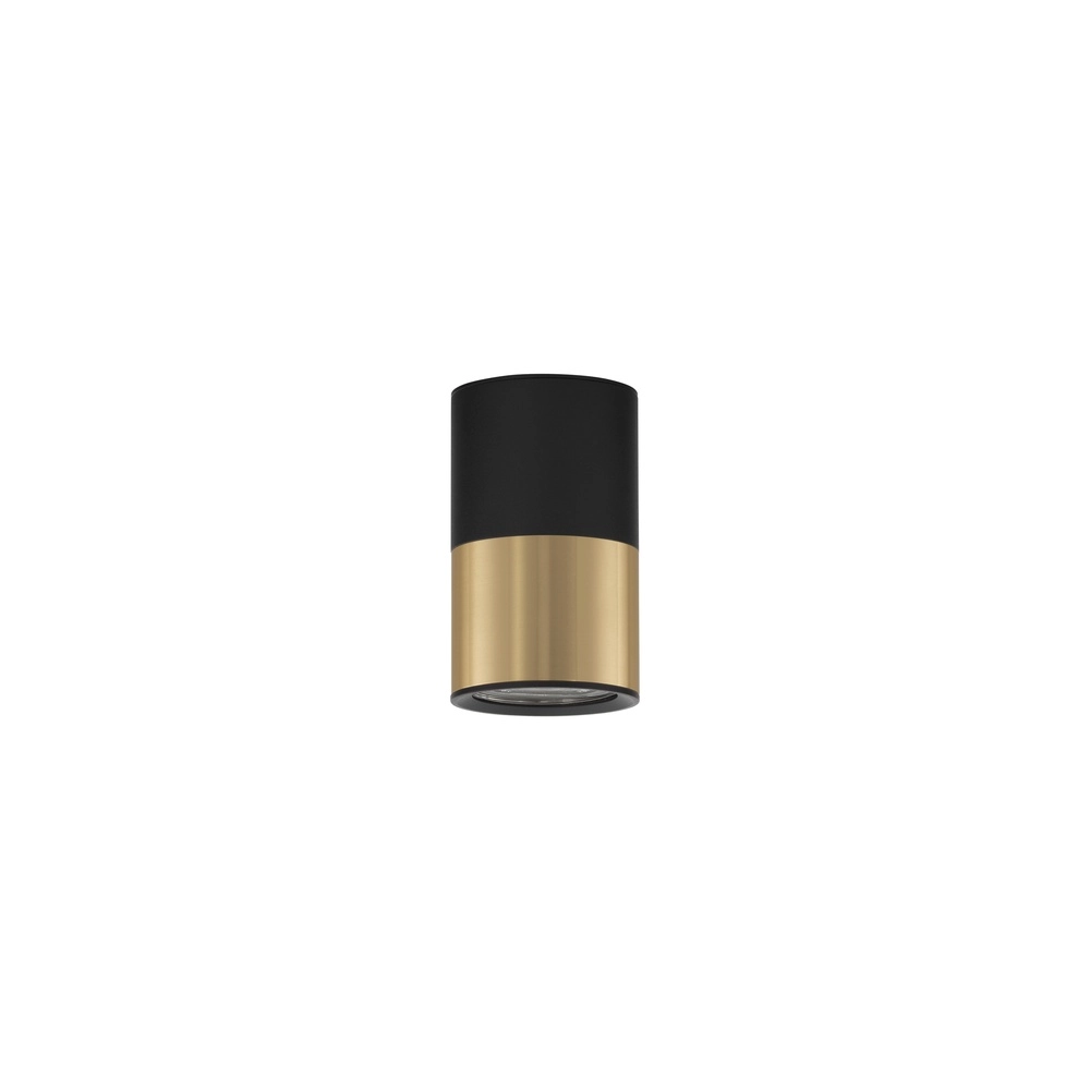 Deckenstrahler Picto 10cm schwarz mit gold Lyora 5212017430359
