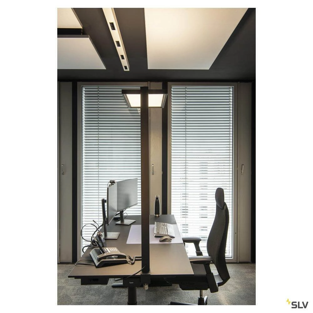 LED-Schreibtischlampe Worklight 120cm schwarz SLV 4024163254618
