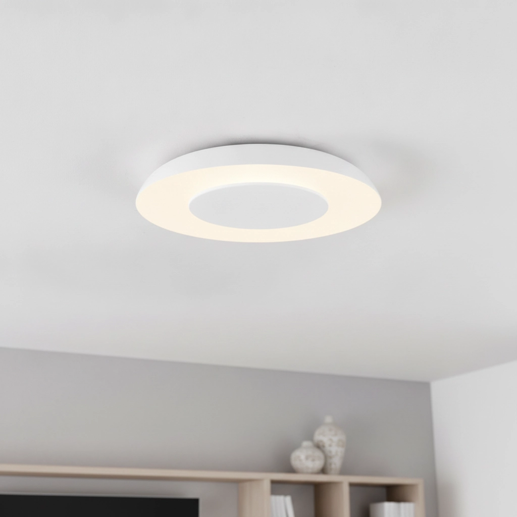 Design-Deckenleuchte Epos Ø 40cm weiß