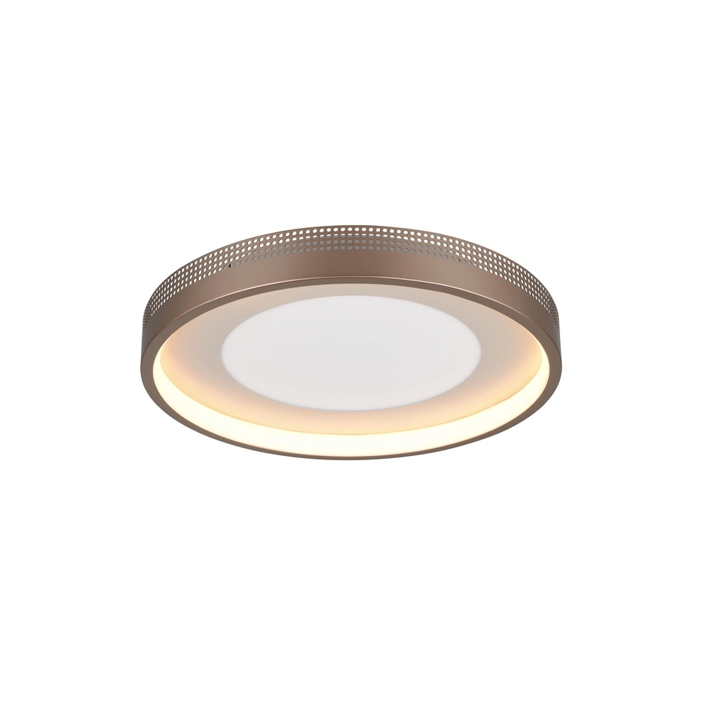 Moderne Deckenleuchte Solea mokkabraun Trio 4017807660975