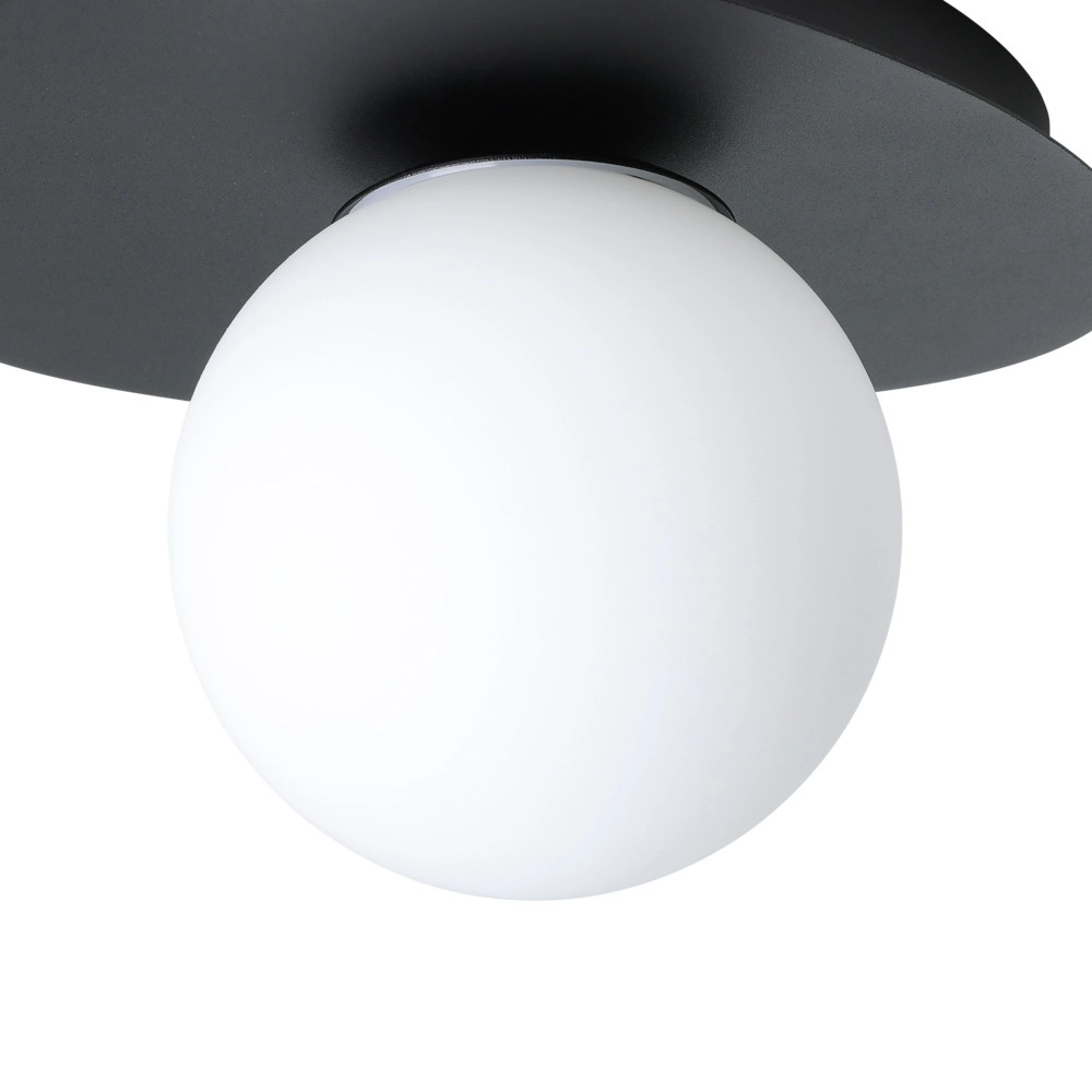 Deckenlampe Castrovido Single Schwarz Eglo 9008606360680