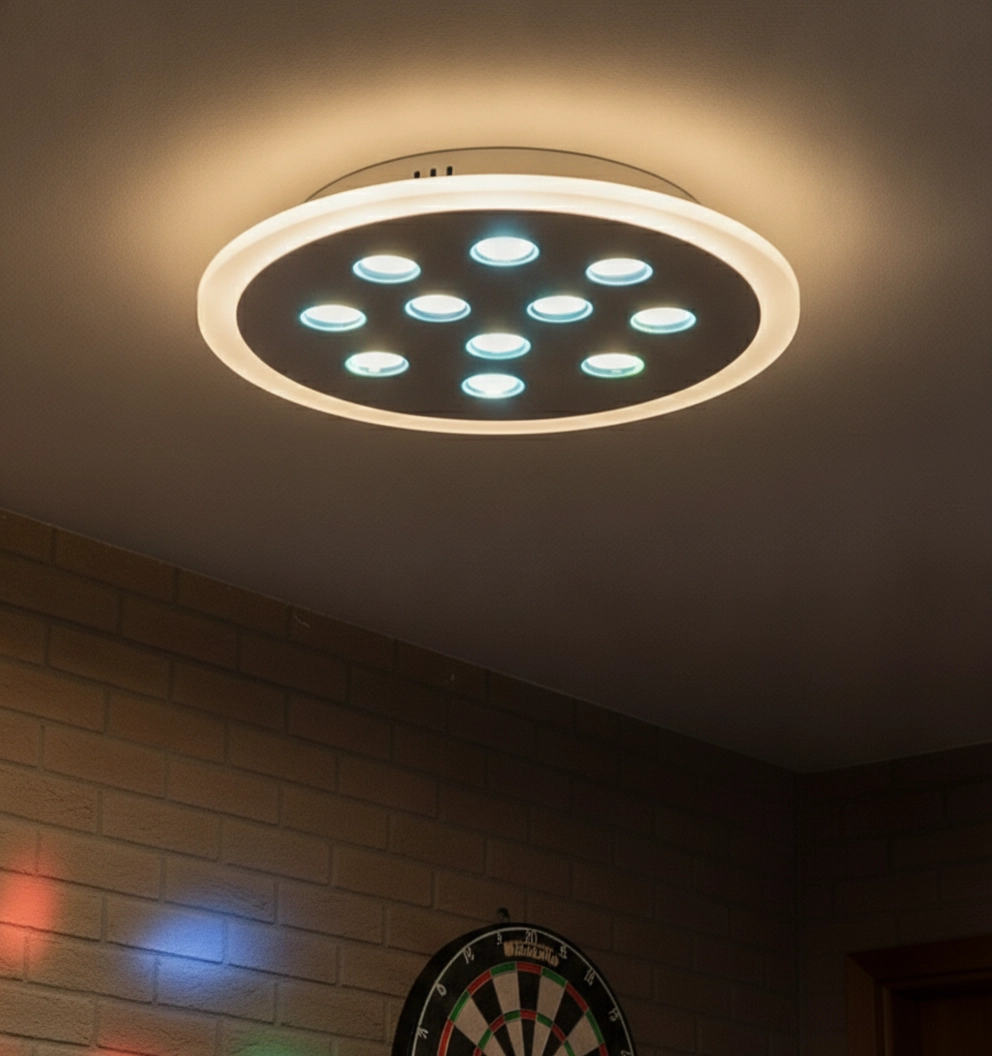 Deckenleuchte Astro Ø 45cm mit RGB-Funktion