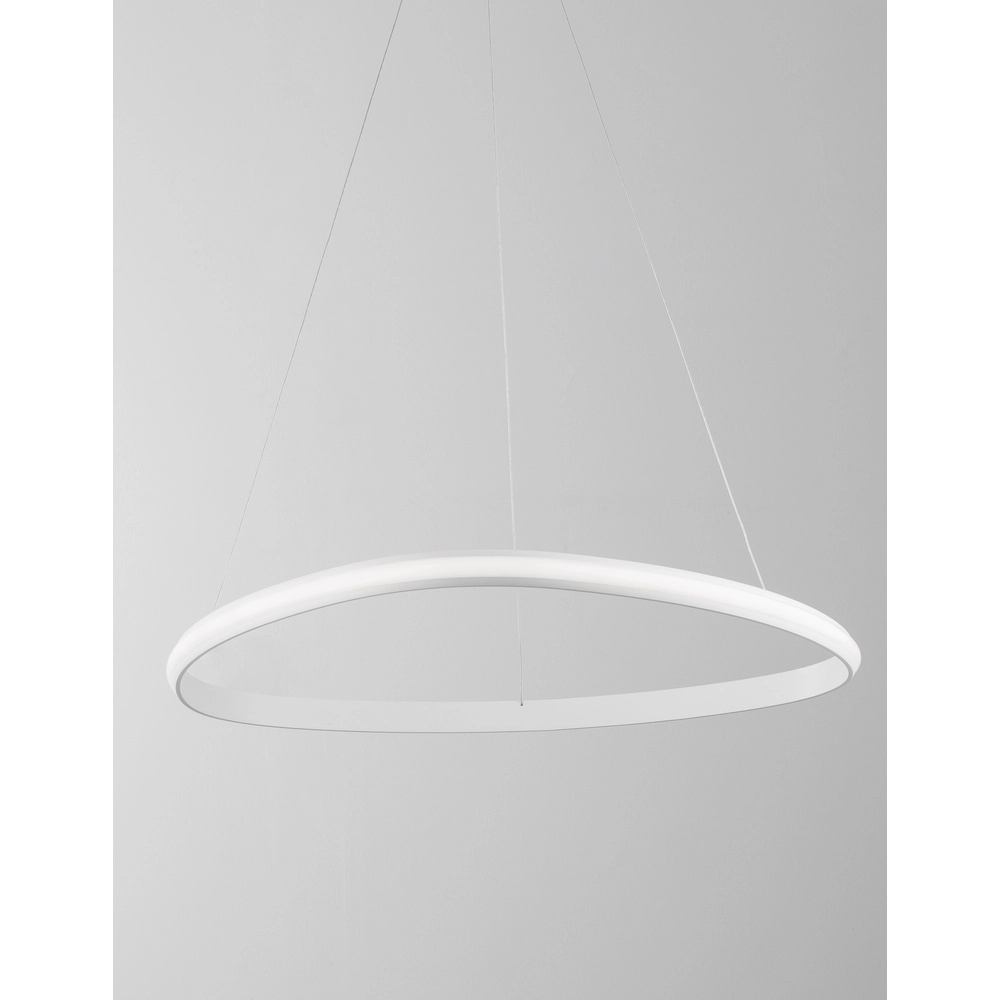 Design-Pendelleuchte Aries weiß Ø 74cm